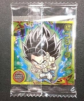 ドラゴンボール　ウエハースシール　ゴジータ　UGR 超1-CP 裏面GGR悟空 ドラゴンボール超戦士シールウエハース超 ゴジータ 超1-CP UGR